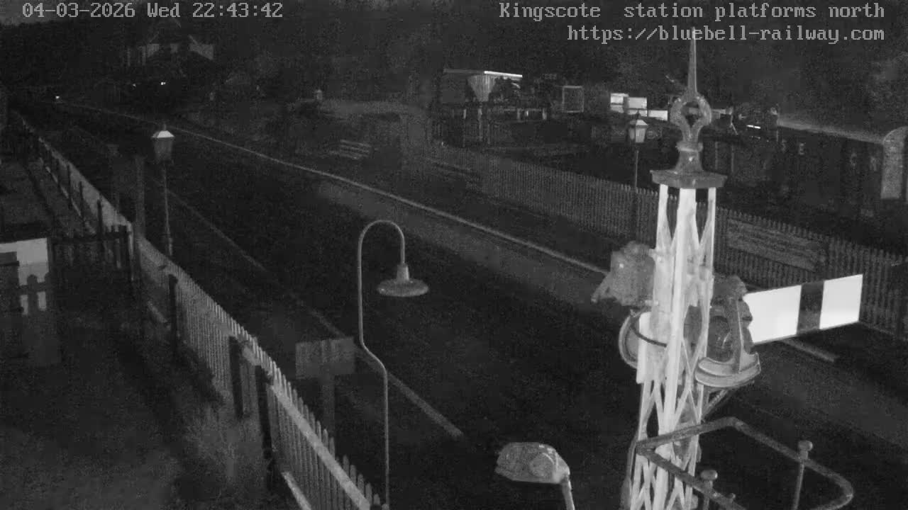 Kingscote Station , Bluebell Railway (Platforms North) Live Cam - East Grinstead, Mid Sussex, West Sussex, South East, England, United Kingdom