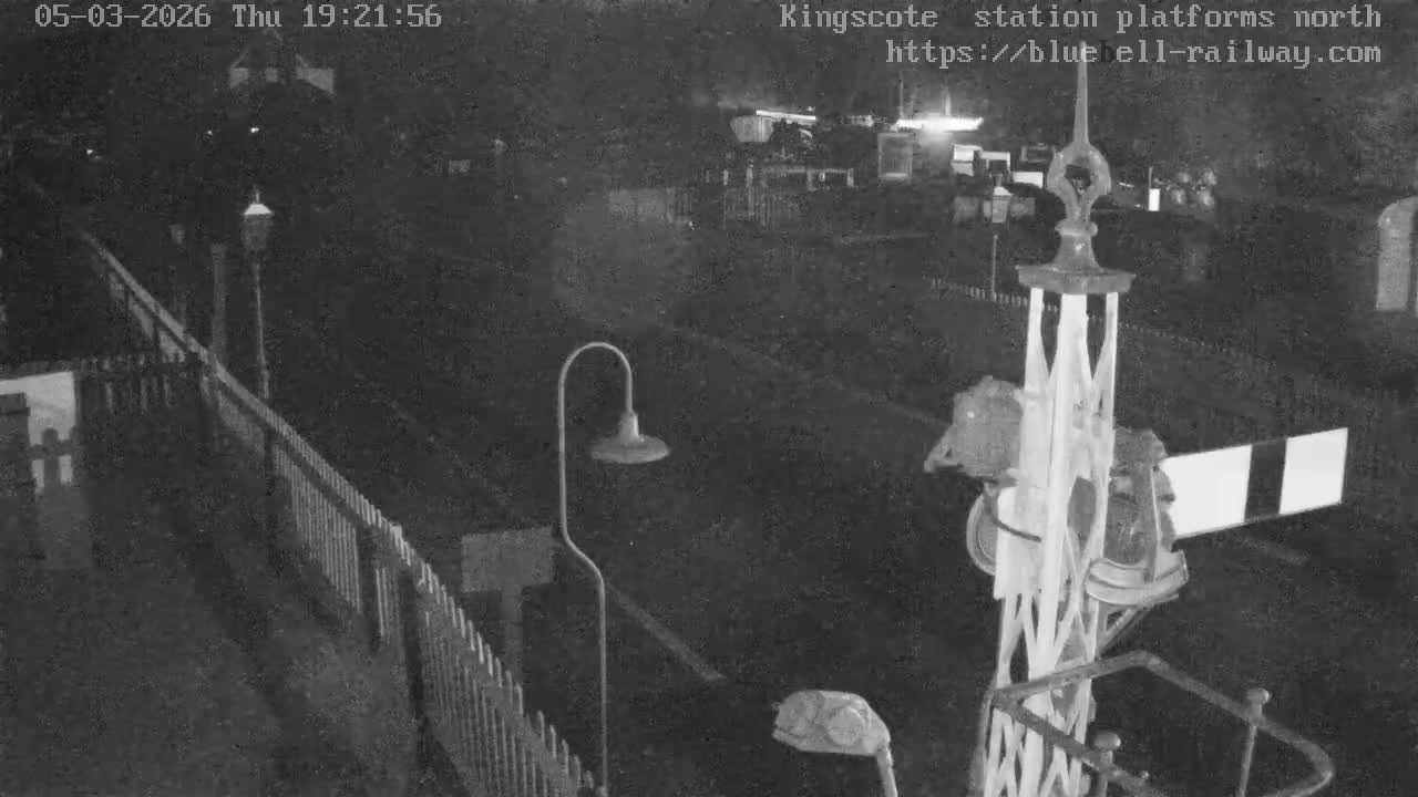 Kingscote Station , Bluebell Railway (Platforms North) Live Cam - East Grinstead, Mid Sussex, West Sussex, South East, England, United Kingdom