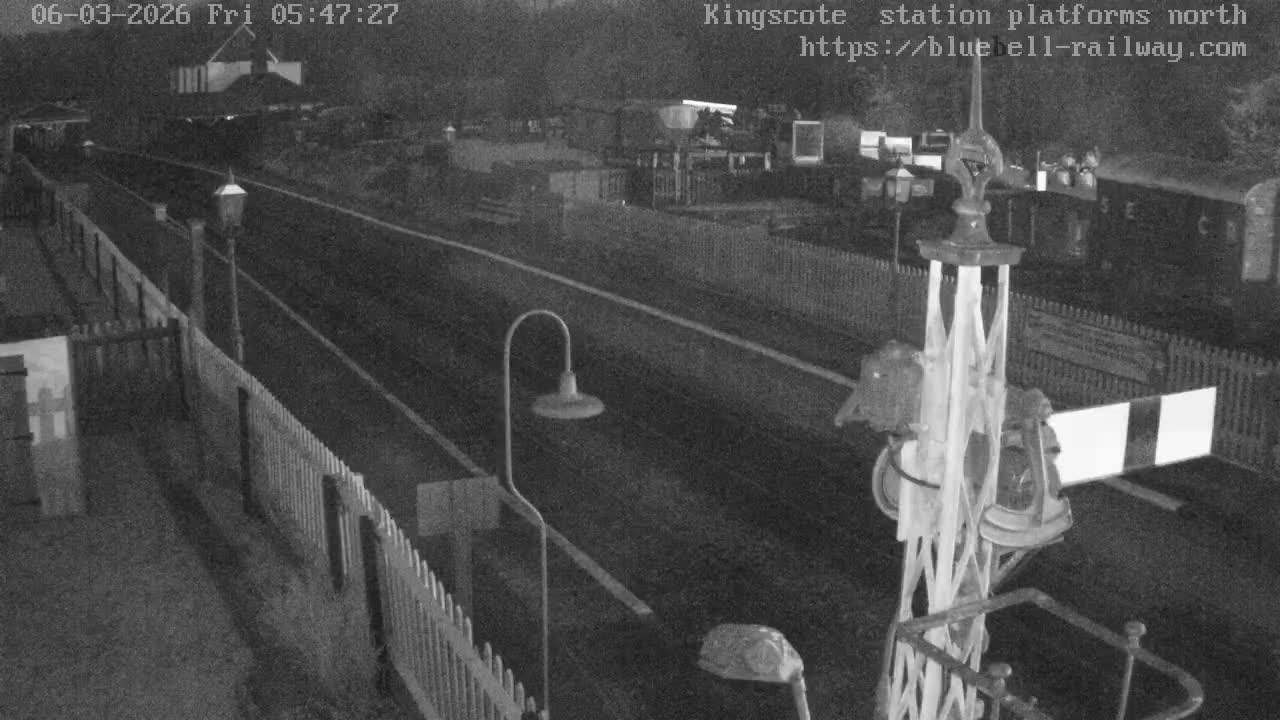 Kingscote Station , Bluebell Railway (Platforms North) Live Cam - East Grinstead, Mid Sussex, West Sussex, South East, England, United Kingdom