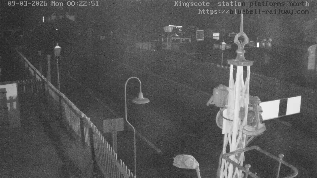 Kingscote Station , Bluebell Railway (Platforms North) Live Cam - East Grinstead, Mid Sussex, West Sussex, South East, England, United Kingdom