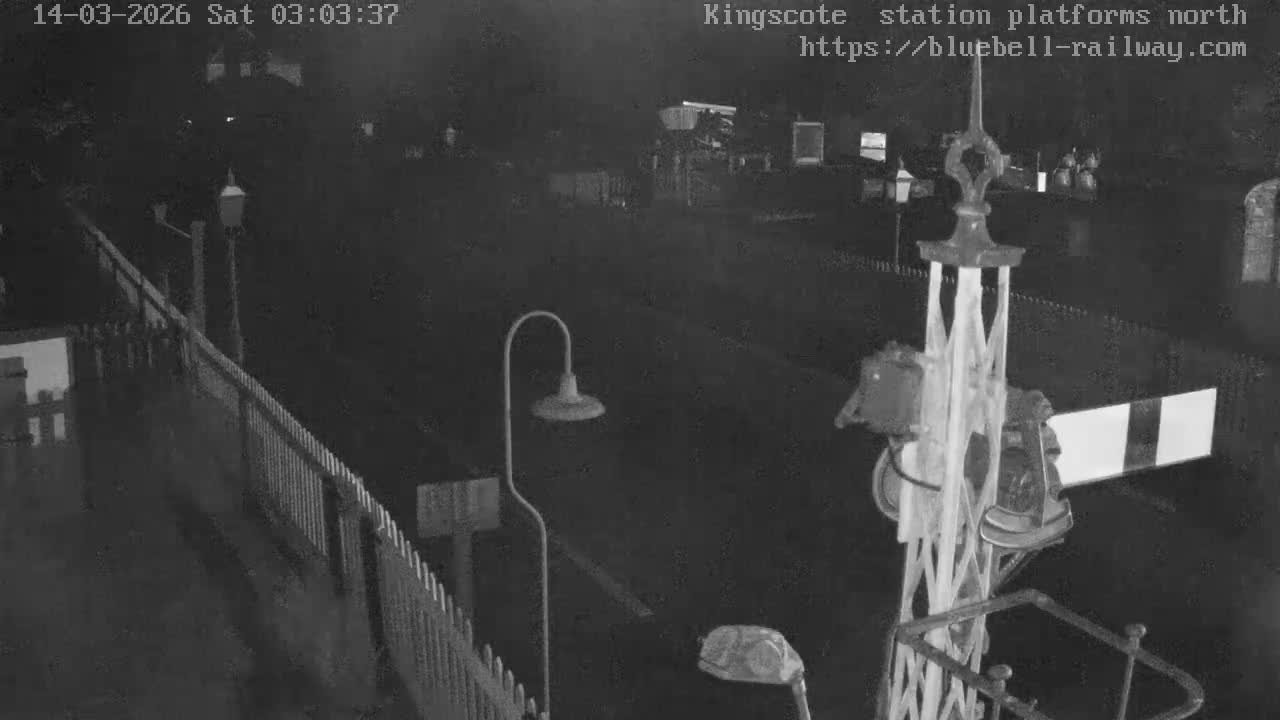 Kingscote Station , Bluebell Railway (Platforms North) Live Cam - East Grinstead, Mid Sussex, West Sussex, South East, England, United Kingdom