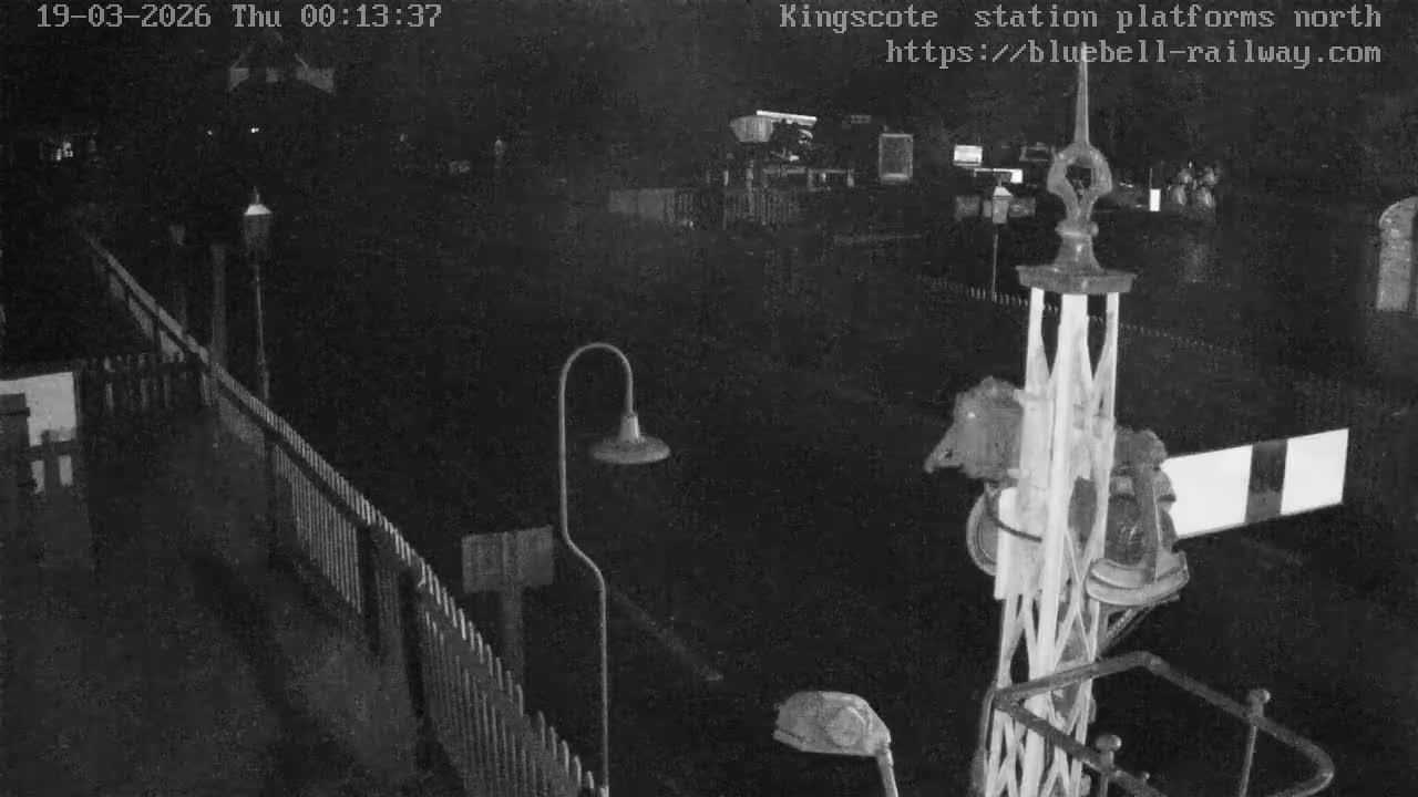 Kingscote Station , Bluebell Railway (Platforms North) Live Cam - East Grinstead, Mid Sussex, West Sussex, South East, England, United Kingdom