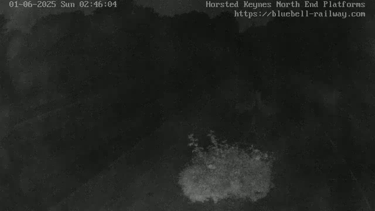 Horsted Keynes Station , Bluebell Railway (Platforms North) Live Cam - Mid Sussex, West Sussex, South East, England, United Kingdom