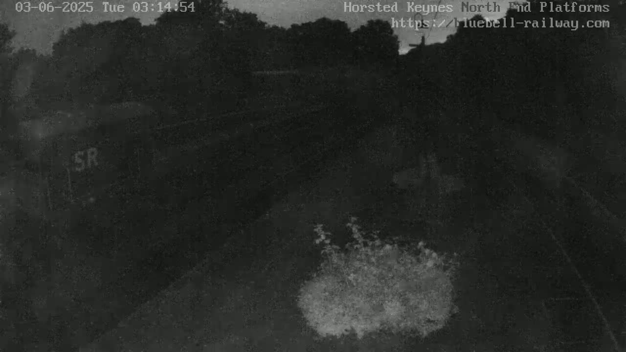 Horsted Keynes Station , Bluebell Railway (Platforms North) Live Cam - Mid Sussex, West Sussex, South East, England, United Kingdom