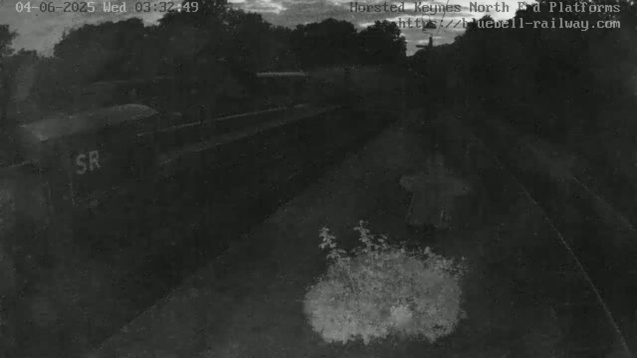 Horsted Keynes Station , Bluebell Railway (Platforms North) Live Cam - Mid Sussex, West Sussex, South East, England, United Kingdom