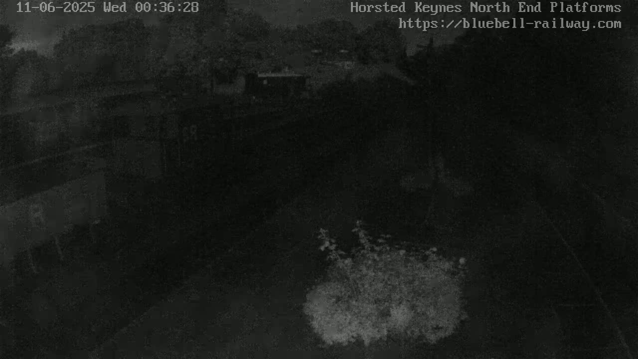 Horsted Keynes Station , Bluebell Railway (Platforms North) Live Cam - Mid Sussex, West Sussex, South East, England, United Kingdom