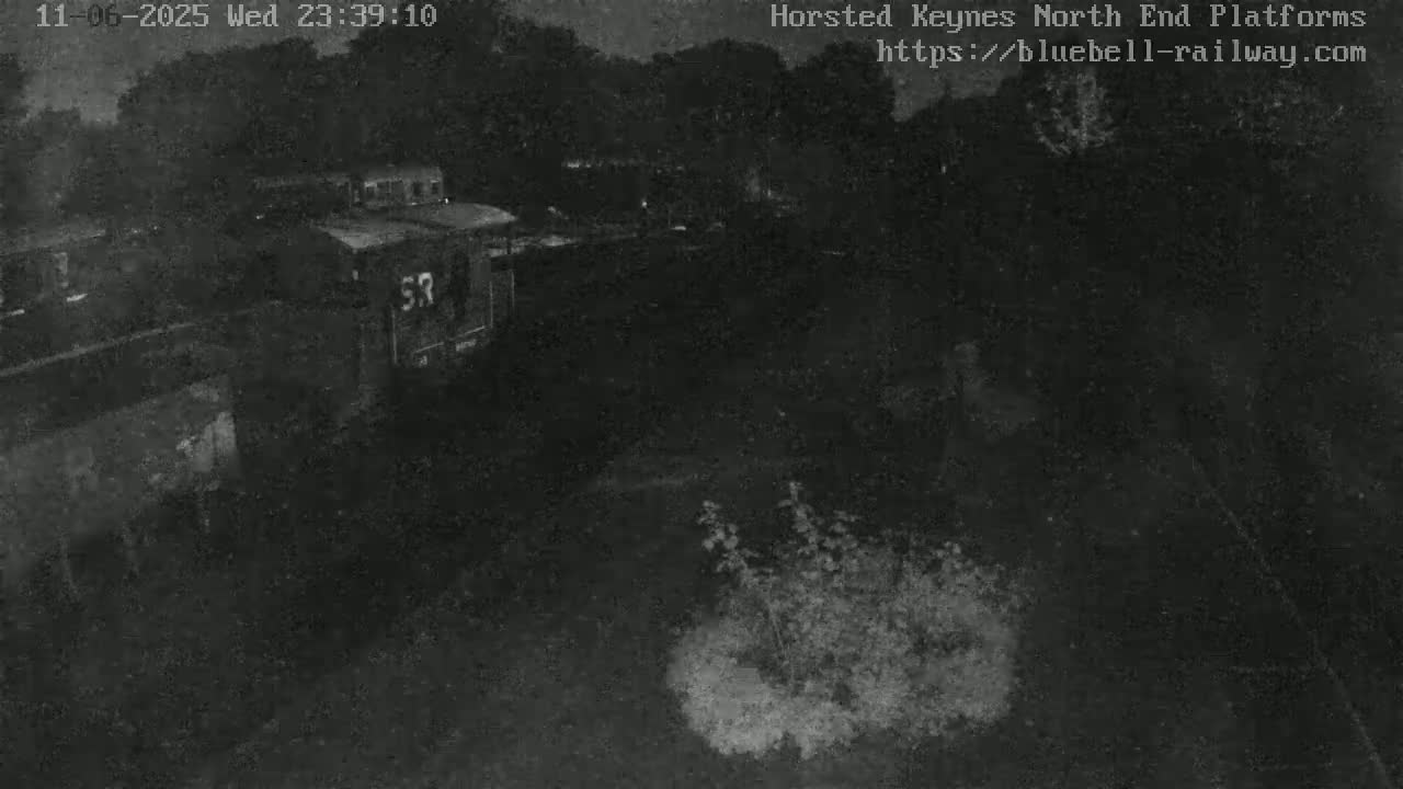 Horsted Keynes Station , Bluebell Railway (Platforms North) Live Cam - Mid Sussex, West Sussex, South East, England, United Kingdom