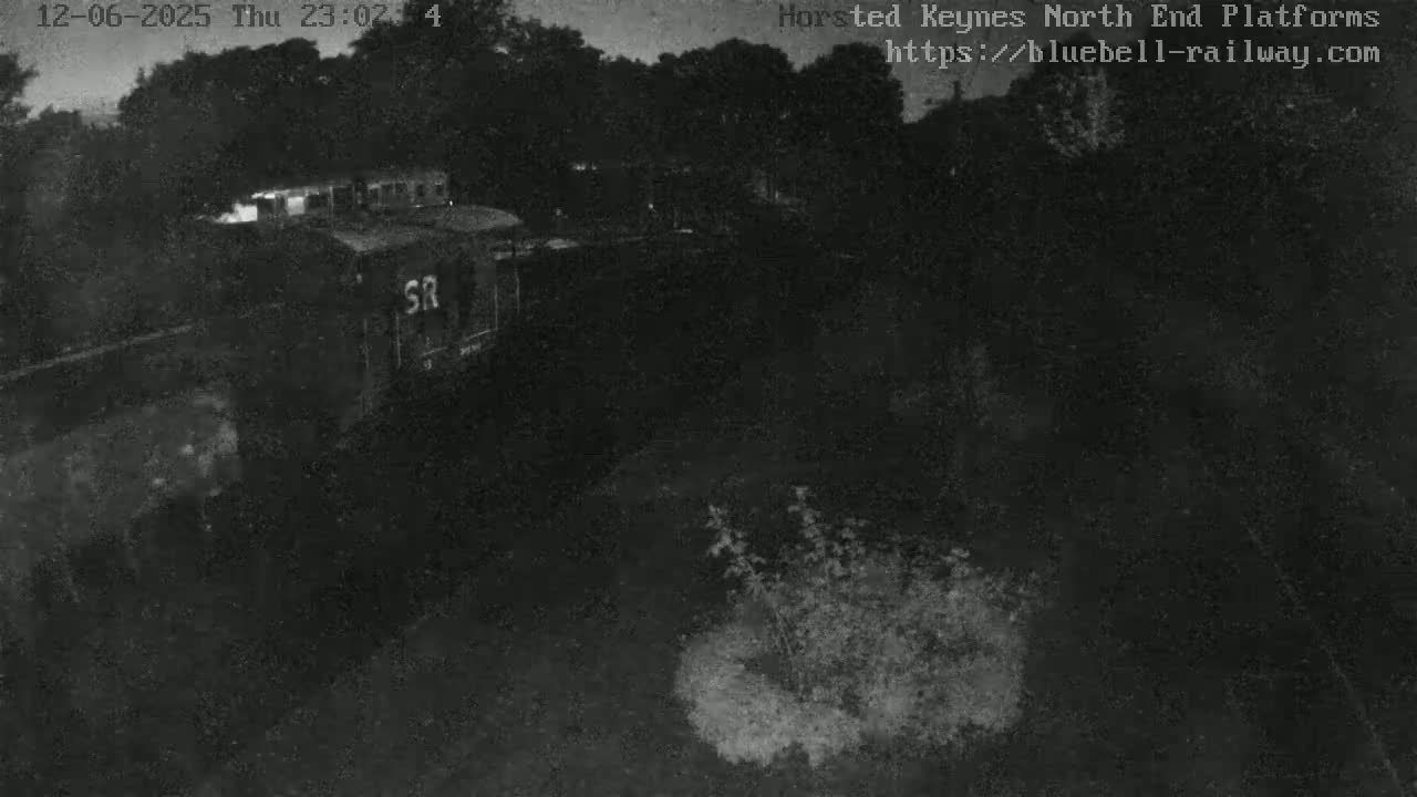 Horsted Keynes Station , Bluebell Railway (Platforms North) Live Cam - Mid Sussex, West Sussex, South East, England, United Kingdom
