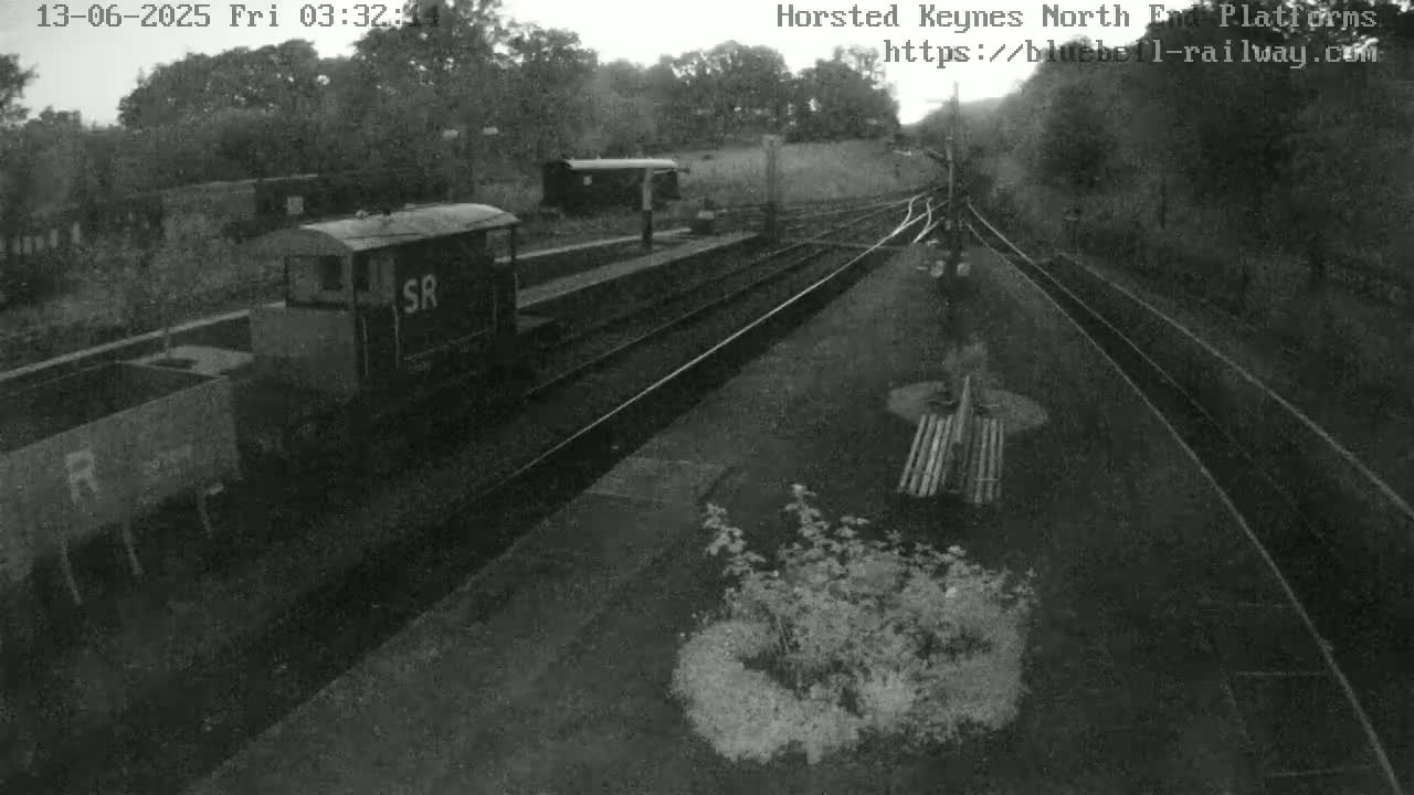 Horsted Keynes Station , Bluebell Railway (Platforms North) Live Cam - Mid Sussex, West Sussex, South East, England, United Kingdom
