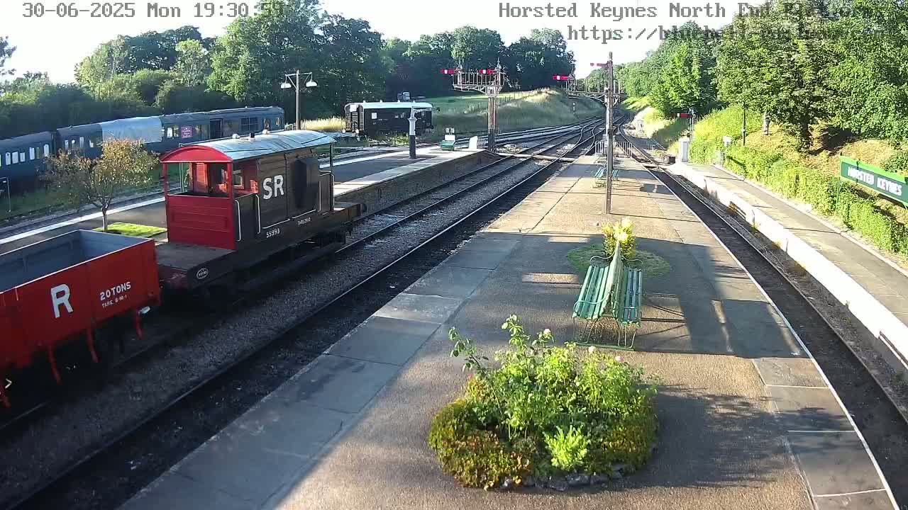 Horsted Keynes Station , Bluebell Railway (Platforms North) Live Cam - Mid Sussex, West Sussex, South East, England, United Kingdom