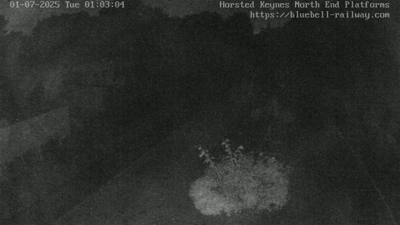 Horsted Keynes Station , Bluebell Railway (Platforms North) Live Cam - Mid Sussex, West Sussex, South East, England, United Kingdom