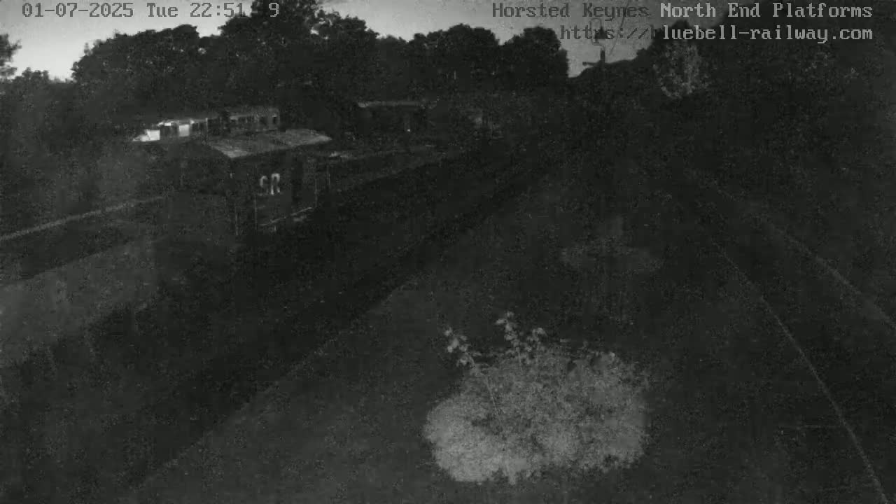 Horsted Keynes Station , Bluebell Railway (Platforms North) Live Cam - Mid Sussex, West Sussex, South East, England, United Kingdom