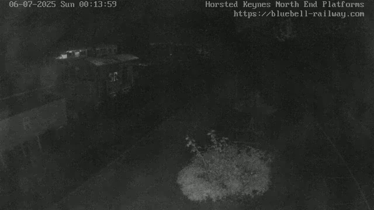 Horsted Keynes Station , Bluebell Railway (Platforms North) Live Cam - Mid Sussex, West Sussex, South East, England, United Kingdom