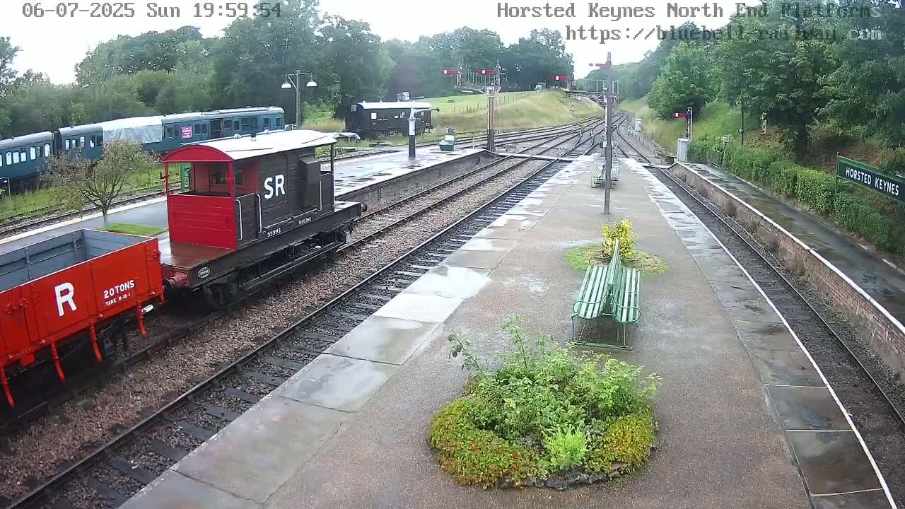 Horsted Keynes Station , Bluebell Railway (Platforms North) Live Cam - Mid Sussex, West Sussex, South East, England, United Kingdom