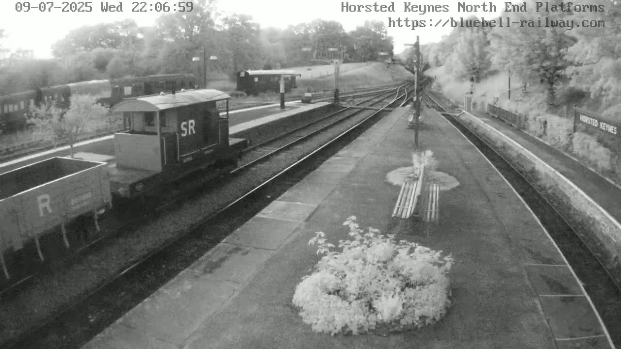 Horsted Keynes Station , Bluebell Railway (Platforms North) Live Cam - Mid Sussex, West Sussex, South East, England, United Kingdom