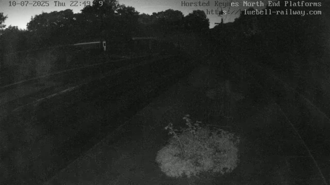 Horsted Keynes Station , Bluebell Railway (Platforms North) Live Cam - Mid Sussex, West Sussex, South East, England, United Kingdom