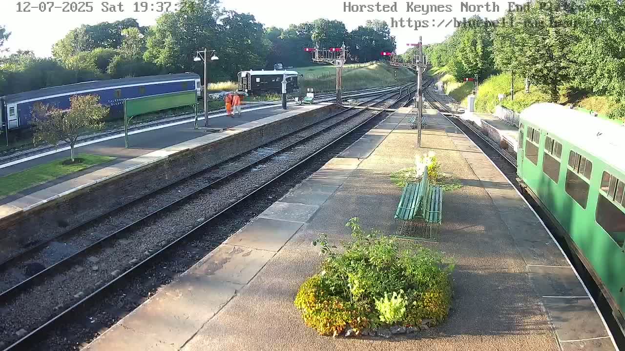 Horsted Keynes Station , Bluebell Railway (Platforms North) Live Cam - Mid Sussex, West Sussex, South East, England, United Kingdom