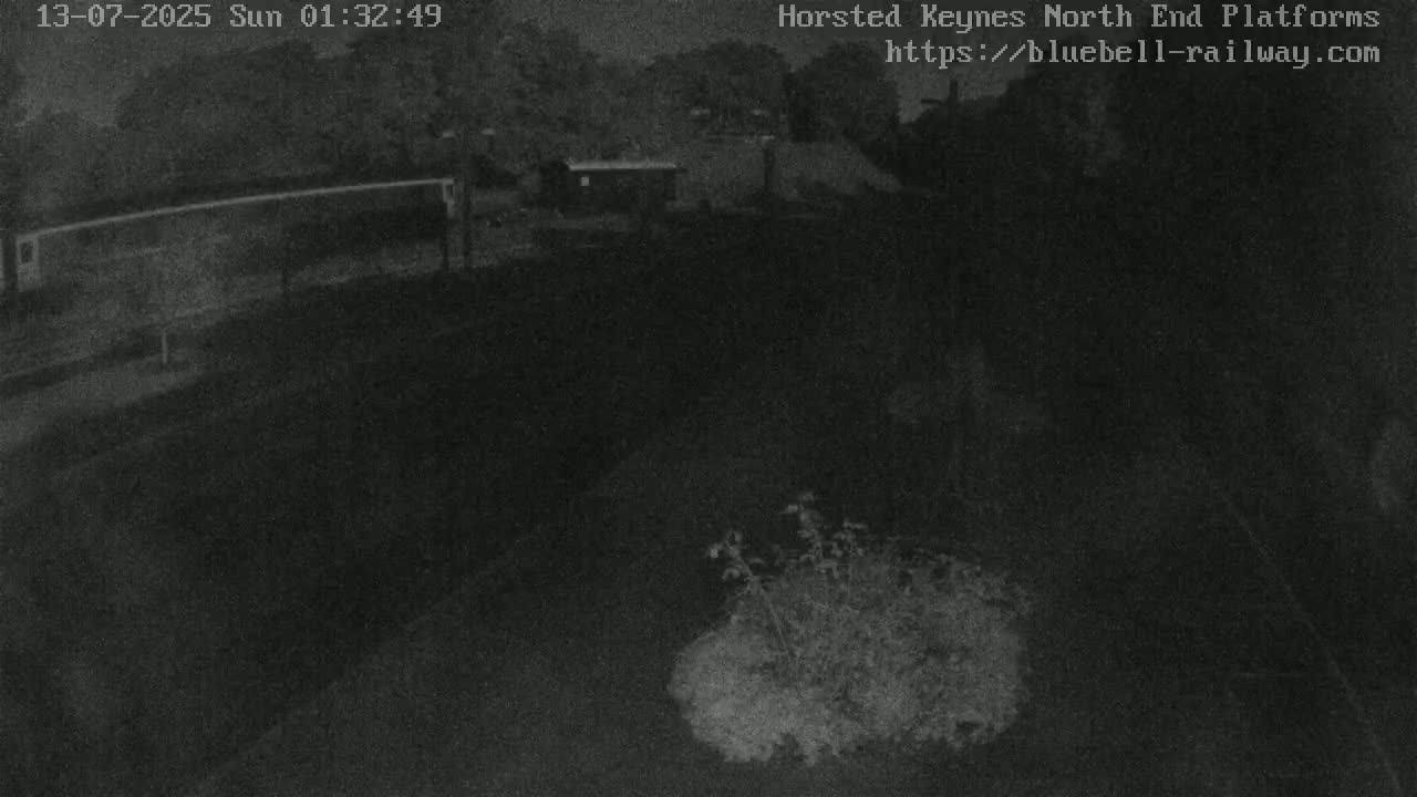 Horsted Keynes Station , Bluebell Railway (Platforms North) Live Cam - Mid Sussex, West Sussex, South East, England, United Kingdom