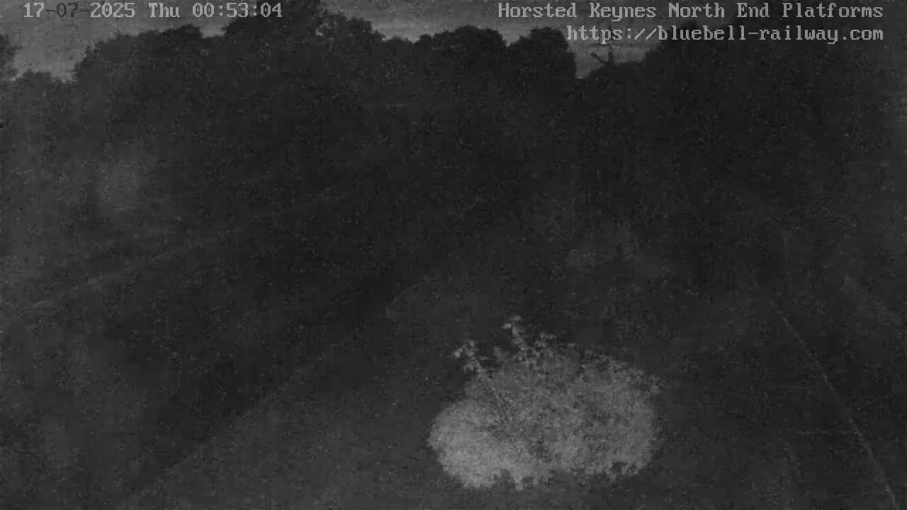 Horsted Keynes Station , Bluebell Railway (Platforms North) Live Cam - Mid Sussex, West Sussex, South East, England, United Kingdom