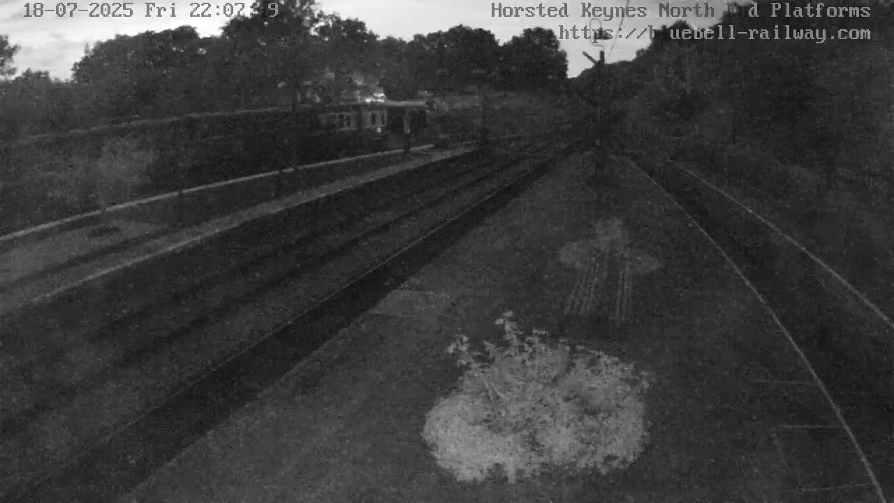 Horsted Keynes Station , Bluebell Railway (Platforms North) Live Cam - Mid Sussex, West Sussex, South East, England, United Kingdom