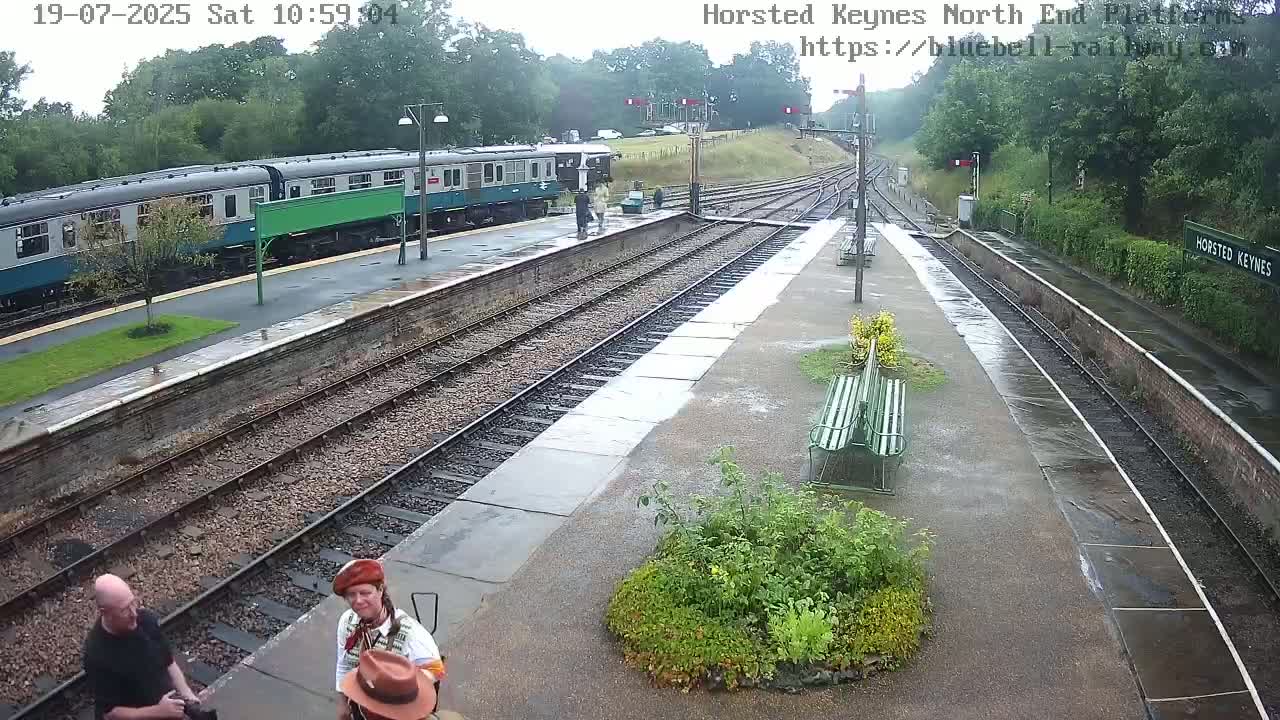 Horsted Keynes Station , Bluebell Railway (Platforms North) Live Cam - Mid Sussex, West Sussex, South East, England, United Kingdom