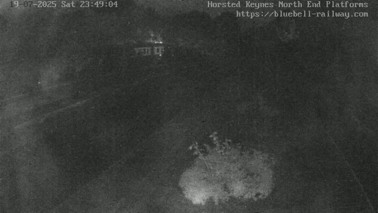 Horsted Keynes Station , Bluebell Railway (Platforms North) Live Cam - Mid Sussex, West Sussex, South East, England, United Kingdom
