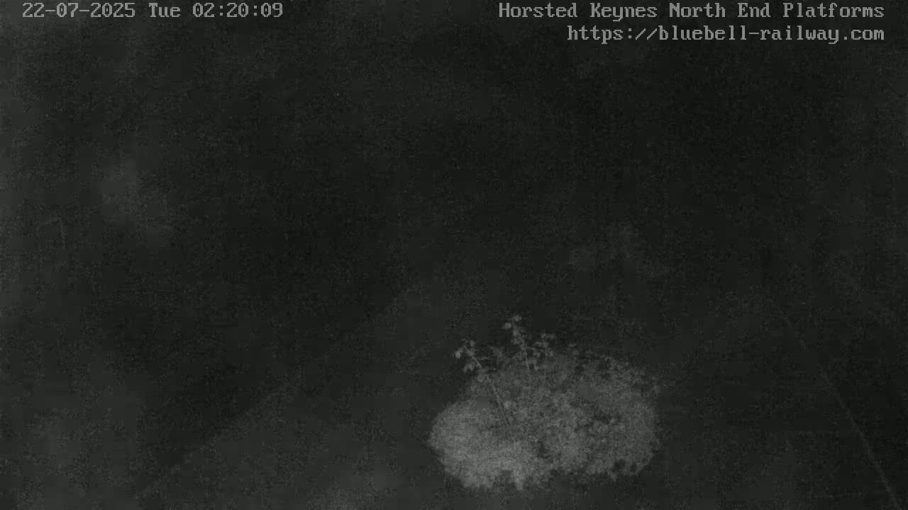 Horsted Keynes Station , Bluebell Railway (Platforms North) Live Cam - Mid Sussex, West Sussex, South East, England, United Kingdom
