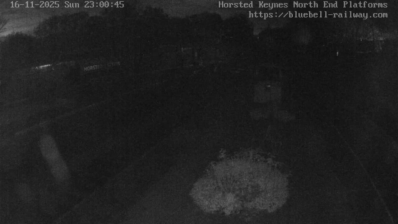 Horsted Keynes Station , Bluebell Railway (Platforms North) Live Cam - Mid Sussex, West Sussex, South East, England, United Kingdom