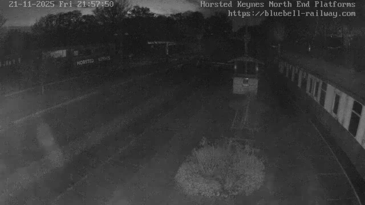 Horsted Keynes Station , Bluebell Railway (Platforms North) Live Cam - Mid Sussex, West Sussex, South East, England, United Kingdom