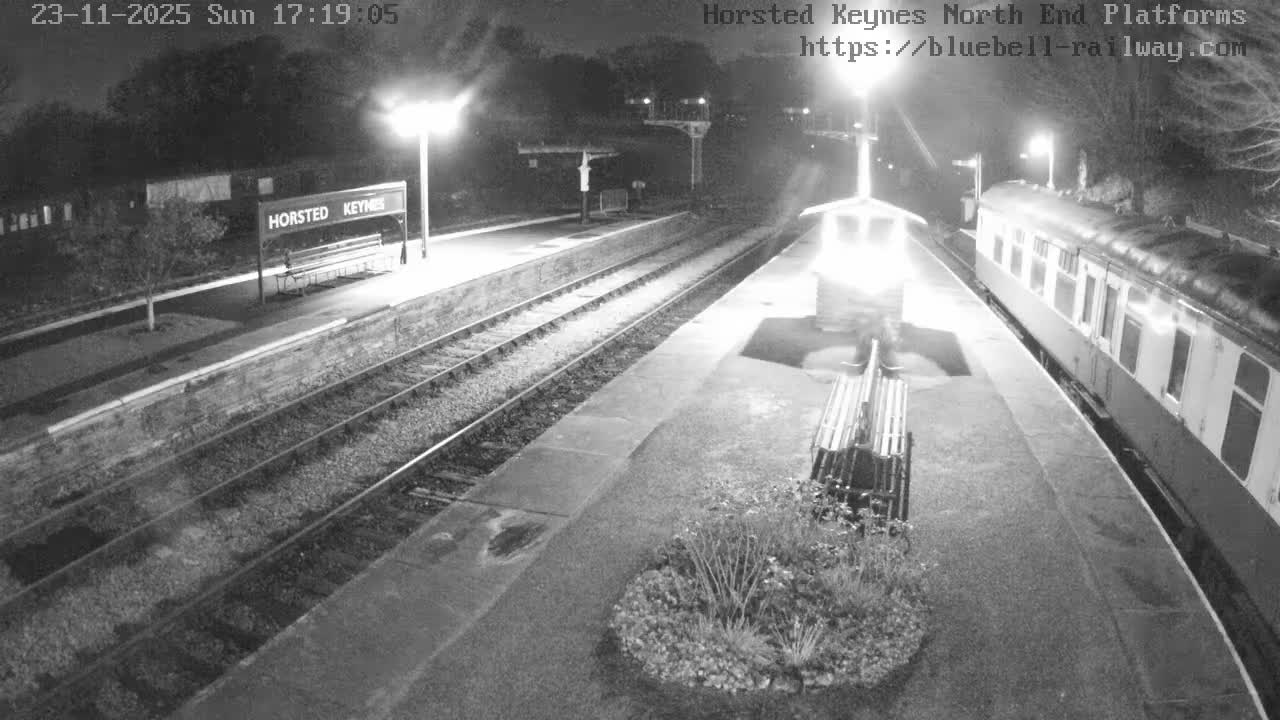 Horsted Keynes Station , Bluebell Railway (Platforms North) Live Cam - Mid Sussex, West Sussex, South East, England, United Kingdom