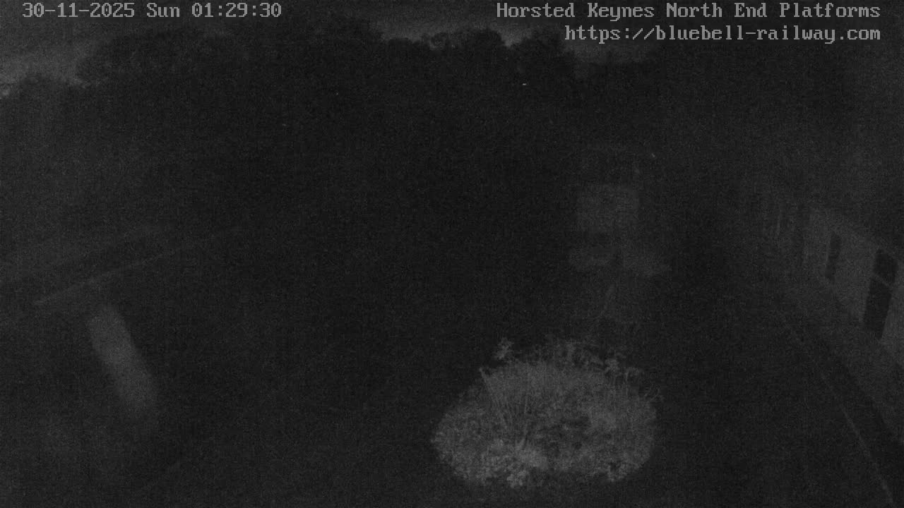 Horsted Keynes Station , Bluebell Railway (Platforms North) Live Cam - Mid Sussex, West Sussex, South East, England, United Kingdom