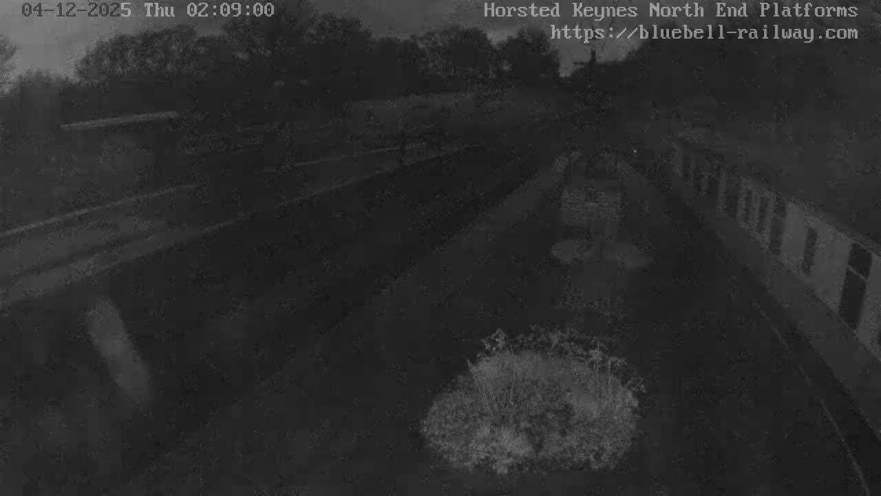 Horsted Keynes Station , Bluebell Railway (Platforms North) Live Cam - Mid Sussex, West Sussex, South East, England, United Kingdom