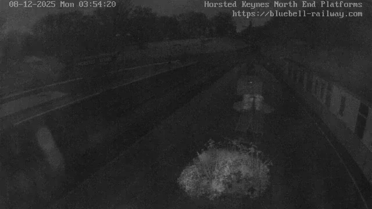 Horsted Keynes Station , Bluebell Railway (Platforms North) Live Cam - Mid Sussex, West Sussex, South East, England, United Kingdom