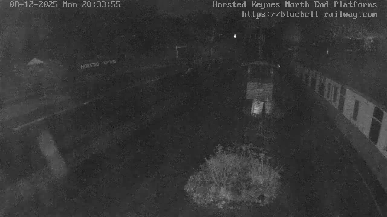Horsted Keynes Station , Bluebell Railway (Platforms North) Live Cam - Mid Sussex, West Sussex, South East, England, United Kingdom