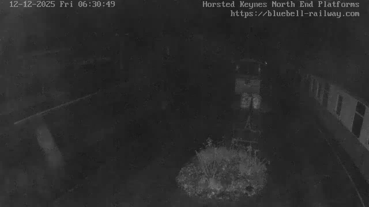 Horsted Keynes Station , Bluebell Railway (Platforms North) Live Cam - Mid Sussex, West Sussex, South East, England, United Kingdom