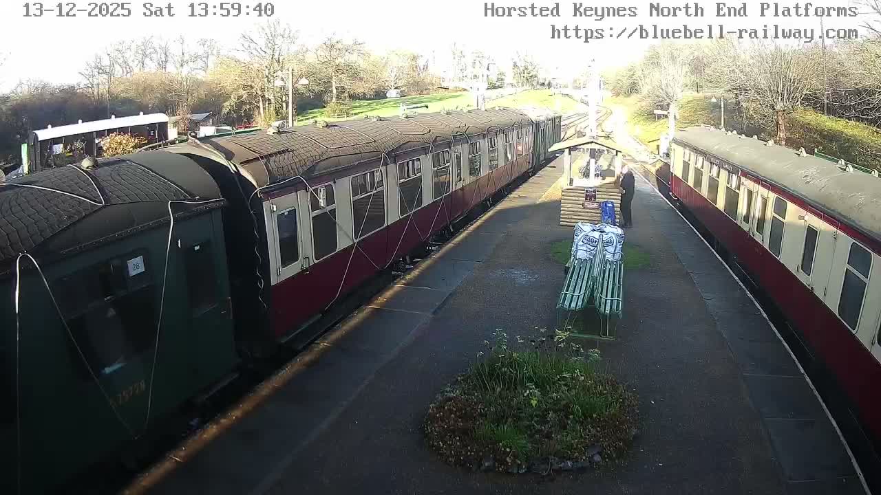 Horsted Keynes Station , Bluebell Railway (Platforms North) Live Cam - Mid Sussex, West Sussex, South East, England, United Kingdom