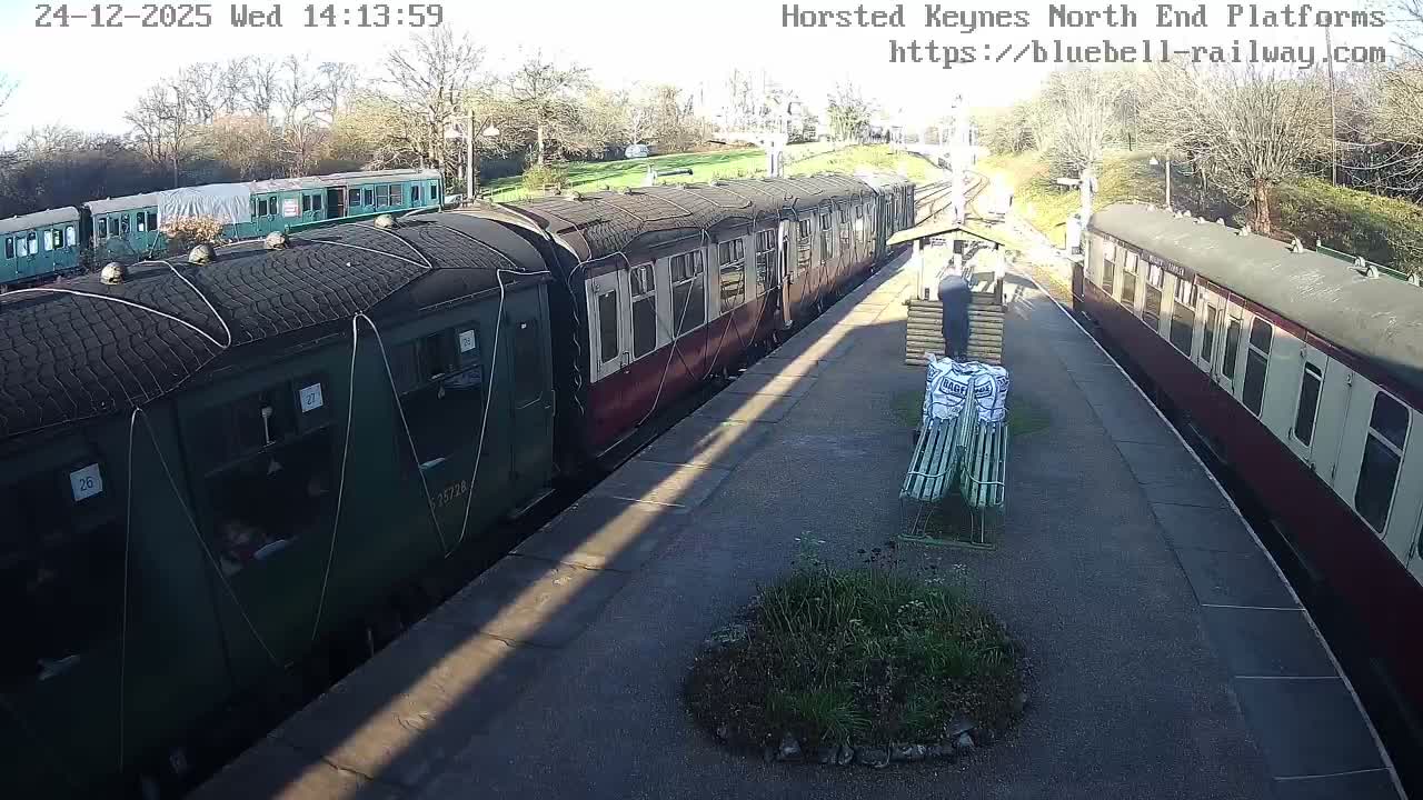 Horsted Keynes Station , Bluebell Railway (Platforms North) Live Cam - Mid Sussex, West Sussex, South East, England, United Kingdom