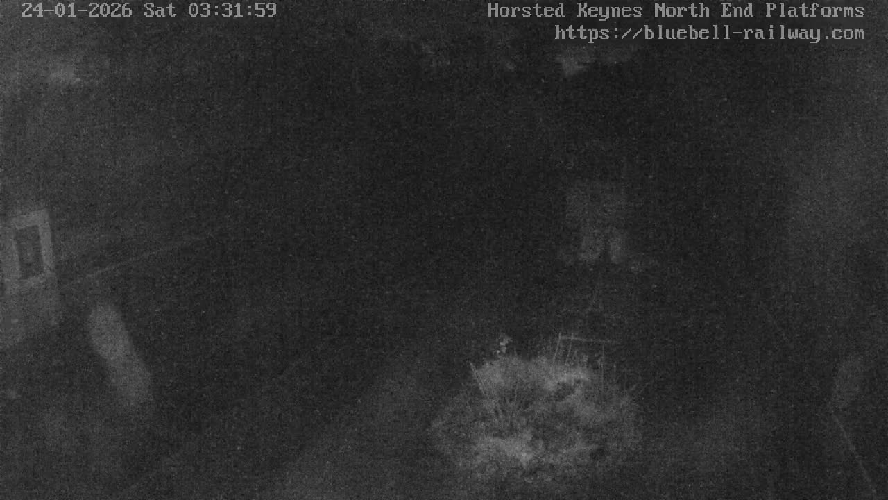 Horsted Keynes Station , Bluebell Railway (Platforms North) Live Cam - Mid Sussex, West Sussex, South East, England, United Kingdom