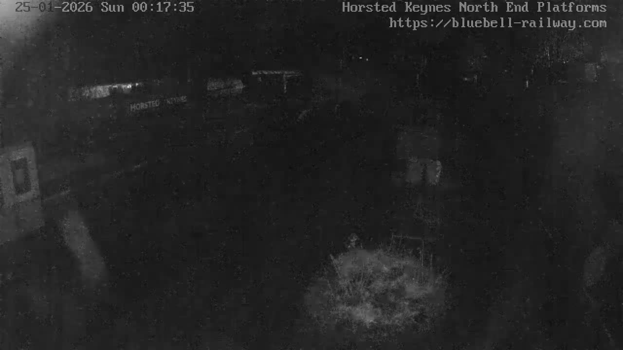 Horsted Keynes Station , Bluebell Railway (Platforms North) Live Cam - Mid Sussex, West Sussex, South East, England, United Kingdom