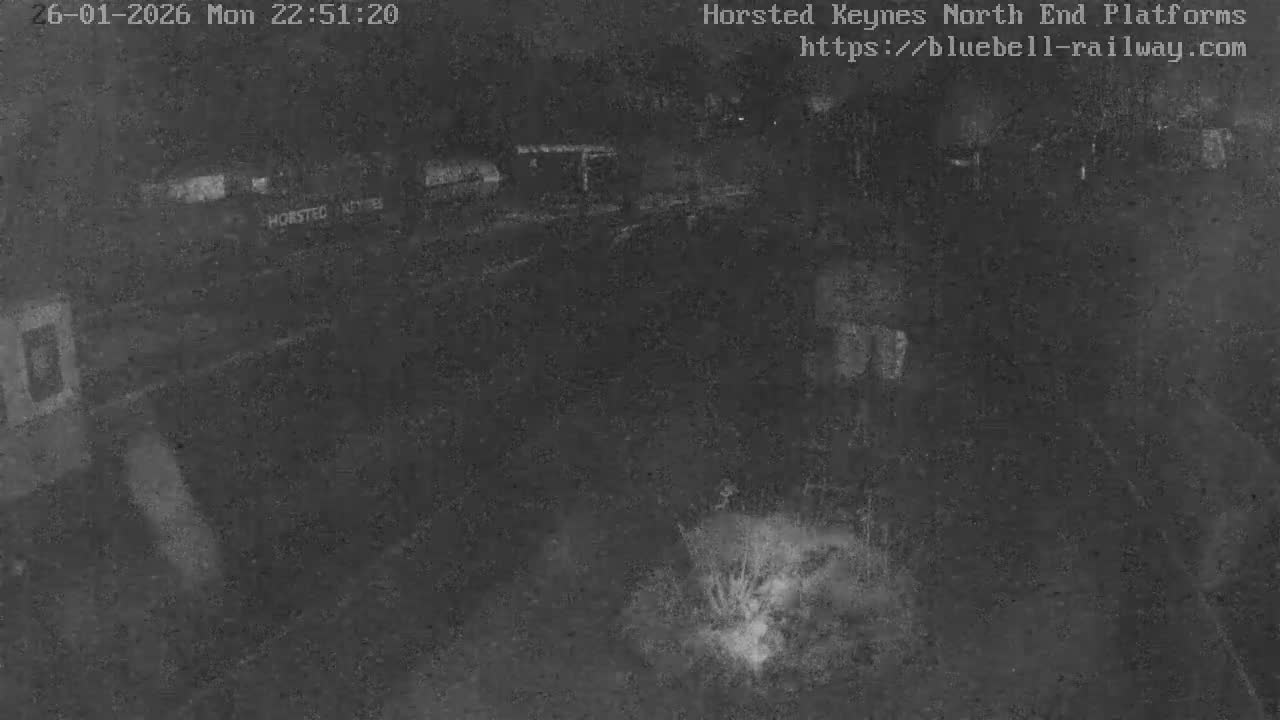 Horsted Keynes Station , Bluebell Railway (Platforms North) Live Cam - Mid Sussex, West Sussex, South East, England, United Kingdom