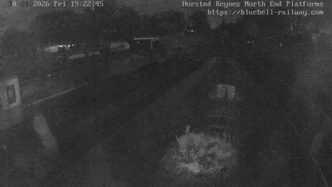 Horsted Keynes Station , Bluebell Railway (Platforms North) Live Cam - Mid Sussex, West Sussex, South East, England, United Kingdom