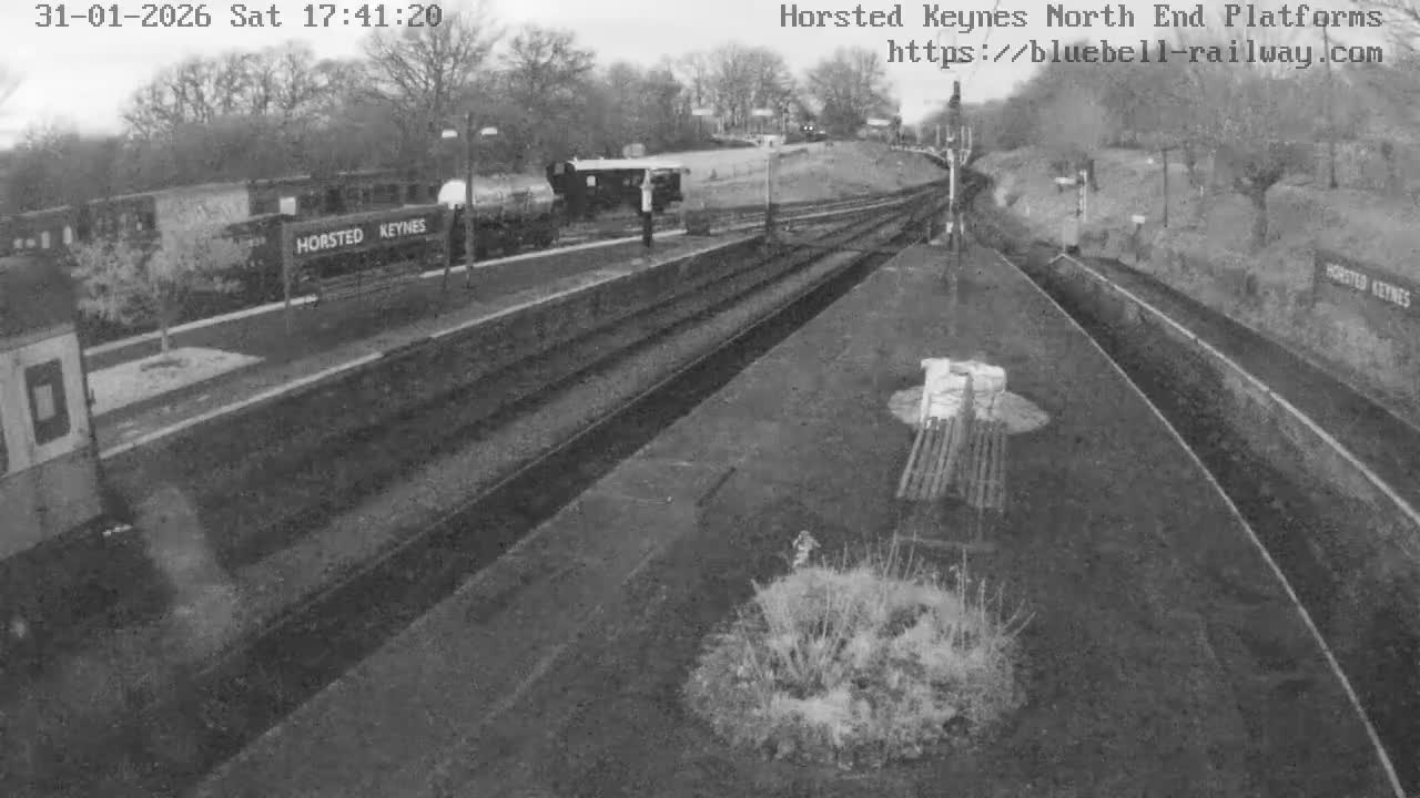 Horsted Keynes Station , Bluebell Railway (Platforms North) Live Cam - Mid Sussex, West Sussex, South East, England, United Kingdom