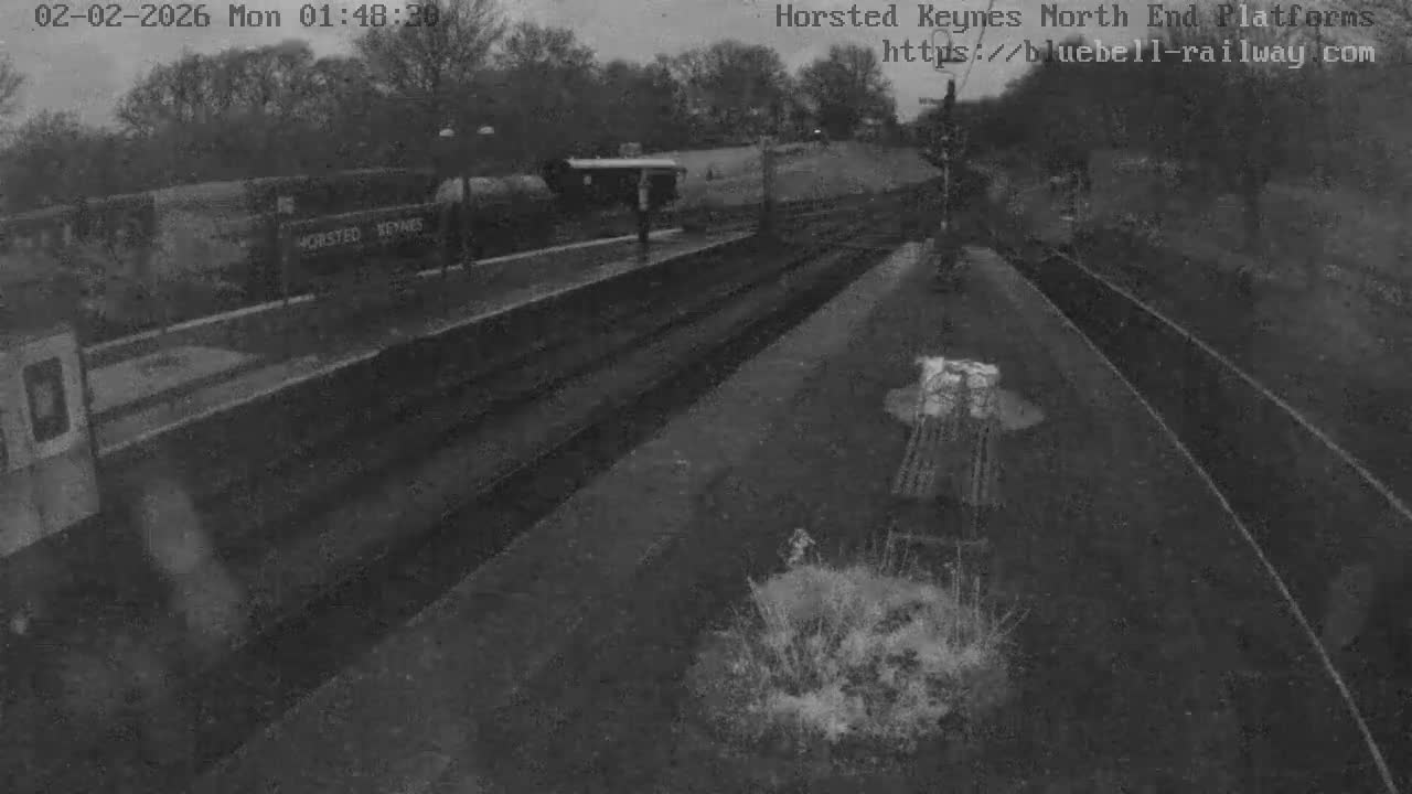 Horsted Keynes Station , Bluebell Railway (Platforms North) Live Cam - Mid Sussex, West Sussex, South East, England, United Kingdom