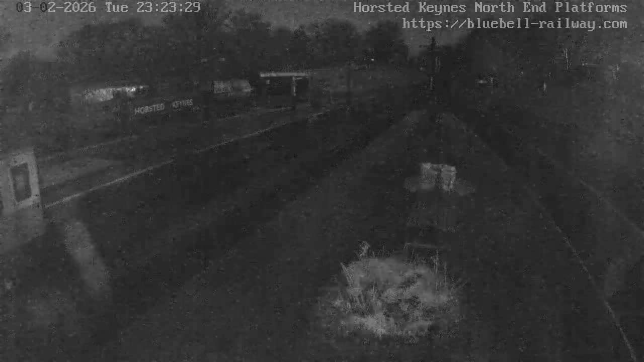Horsted Keynes Station , Bluebell Railway (Platforms North) Live Cam - Mid Sussex, West Sussex, South East, England, United Kingdom