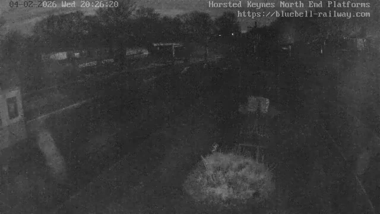 Horsted Keynes Station , Bluebell Railway (Platforms North) Live Cam - Mid Sussex, West Sussex, South East, England, United Kingdom