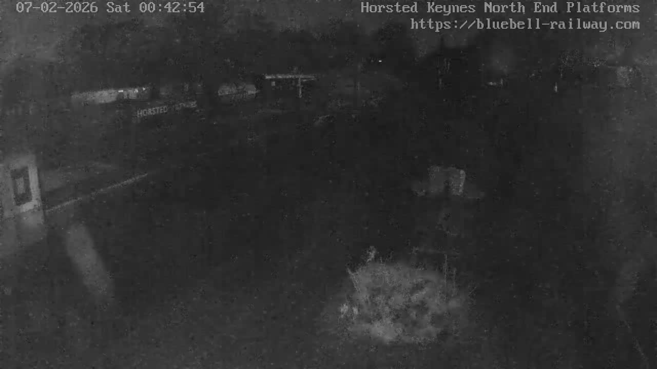 Horsted Keynes Station , Bluebell Railway (Platforms North) Live Cam - Mid Sussex, West Sussex, South East, England, United Kingdom