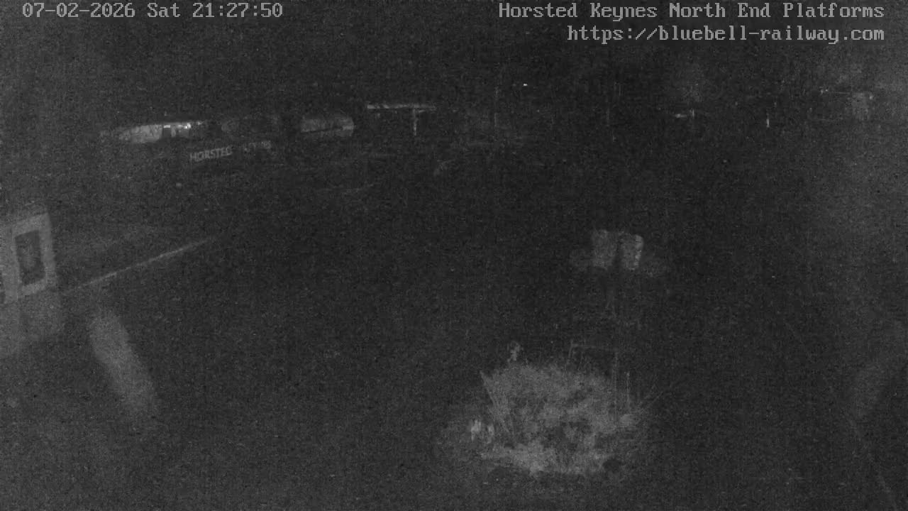Horsted Keynes Station , Bluebell Railway (Platforms North) Live Cam - Mid Sussex, West Sussex, South East, England, United Kingdom