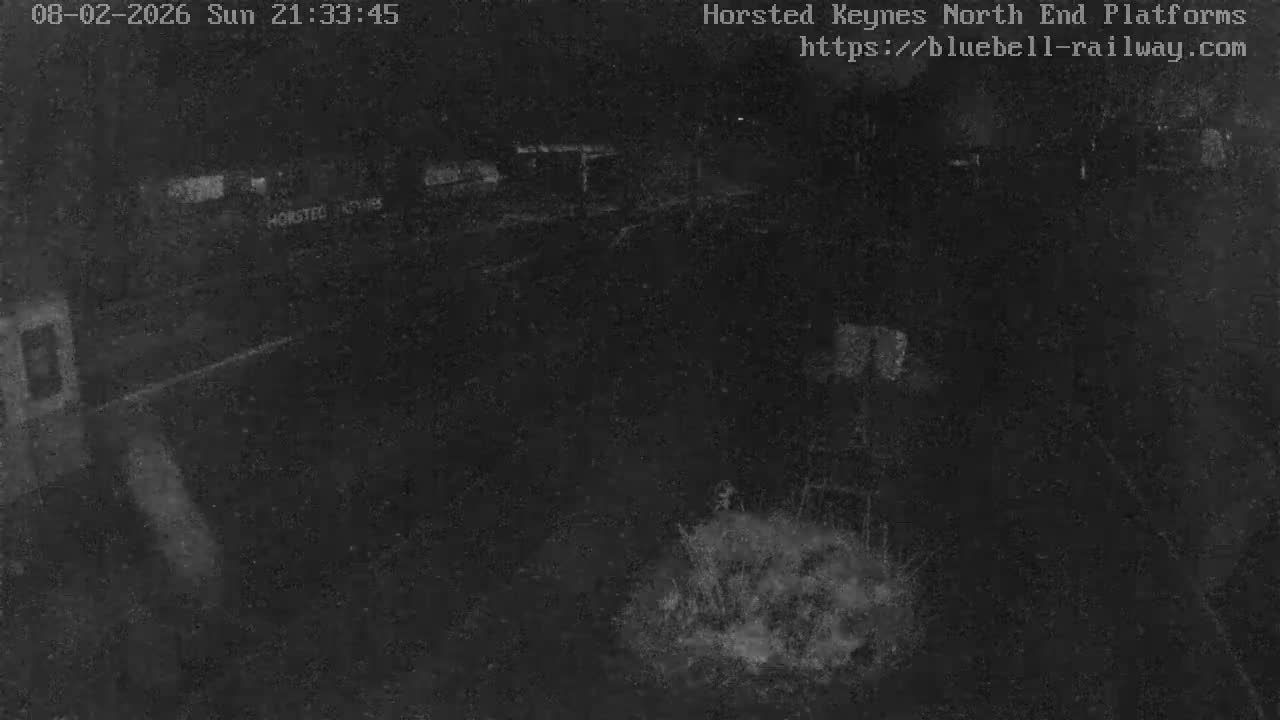 Horsted Keynes Station , Bluebell Railway (Platforms North) Live Cam - Mid Sussex, West Sussex, South East, England, United Kingdom