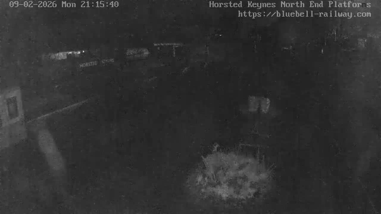 Horsted Keynes Station , Bluebell Railway (Platforms North) Live Cam - Mid Sussex, West Sussex, South East, England, United Kingdom