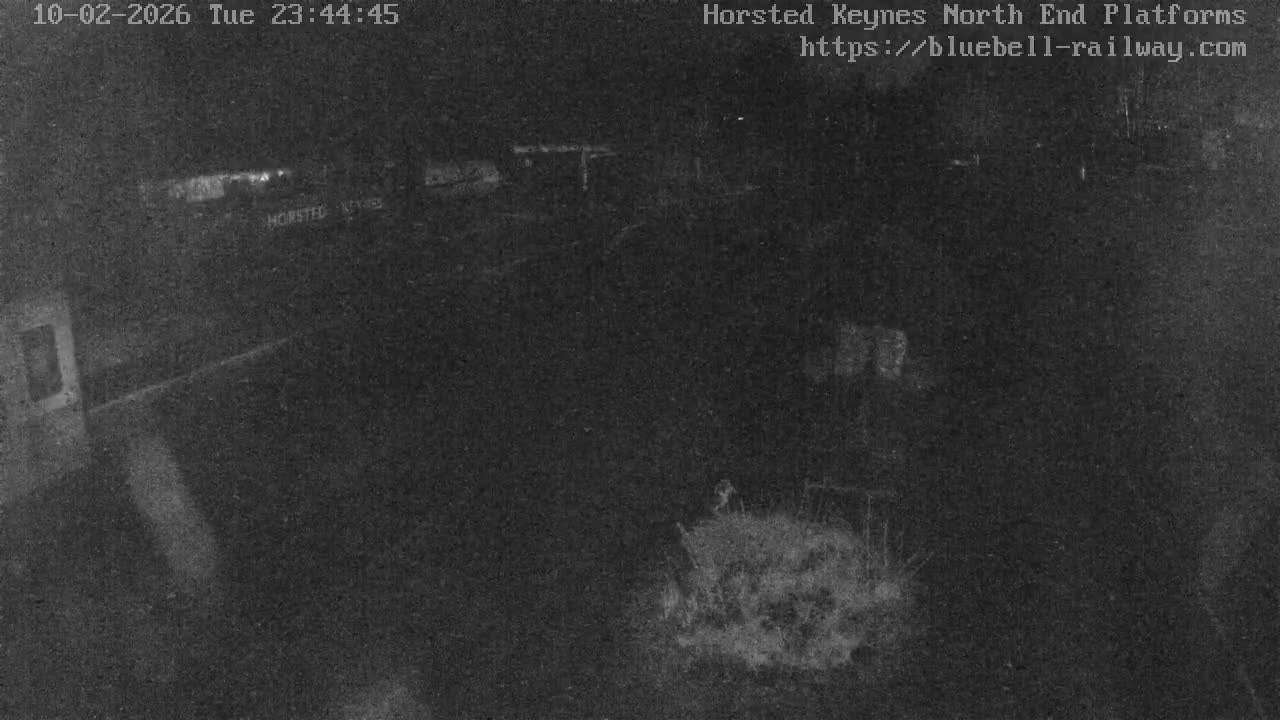 Horsted Keynes Station , Bluebell Railway (Platforms North) Live Cam - Mid Sussex, West Sussex, South East, England, United Kingdom